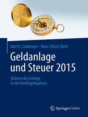cover image of Geldanlage und Steuer 2015